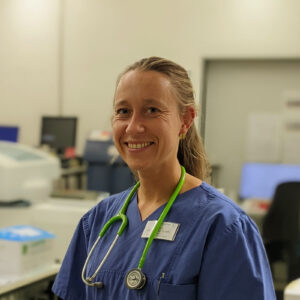 Dr. Martha Groth setzt sich als Referentin für Nachhaltigkeit im Luisenhospital Aachen für mehr Nachhaltigkeit ein. (Foto: Dr. Martha Groth)